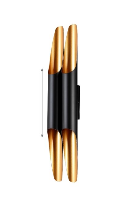 Crystal Lux Бра Crystal Lux CLT 332-V2 CLT 332W4-V2 BL-GO CLT 332W4-V2 BL-GO
