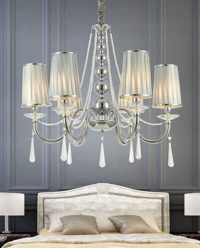 Lumina Deco Люстра Lumina Deco FABIONE LDP 1200-6 CHR LDP 1200-6 CHR