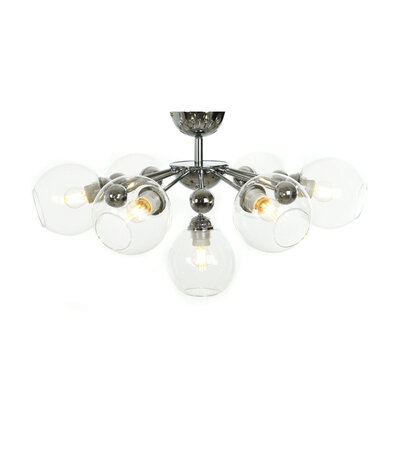 Lumina Deco Люстра Lumina Deco DEVOLI LDC 8040-7 CHR+PR LDC 8040-7 CHR+PR