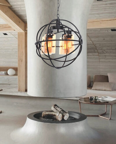 Lumina Deco Светильник Lumina Deco STRADI LDP 11509-4 BK LDP 11509-4 BK
