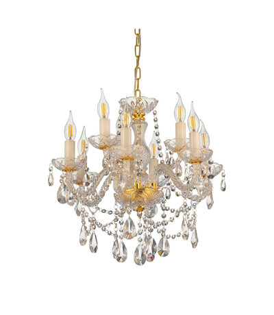 Lumina Deco Люстра Lumina Deco ELIZA LDP 7026-6+3 SL+GD LDP 7026-6+3 SL+GD