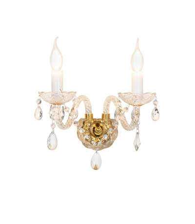 Lumina Deco Бра Lumina Deco ELIZA LDW 7026-2 SL+GD LDW 7026-2 SL+GD