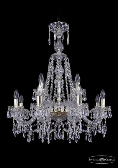 Bohemia Ivele Люстра Bohemia Ivele 1403/8+4/240/XL-80/G 1403/8+4/240/XL-80 G 1403/8+4/240/XL-80/G