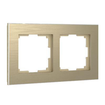 Werkel Рамка Werkel a052313 W0021711 Aluminium шампань алюминий W0021711 a052313