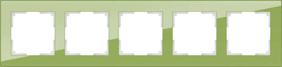 Werkel Рамка на 5 постов (фисташковый) Werkel WL01-Frame-05 4690389098697 a036591