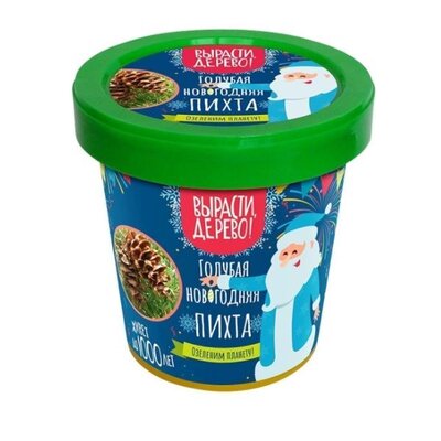 Вырасти дерево Вырасти дерево: Голубая новогодняя пихта zk-106