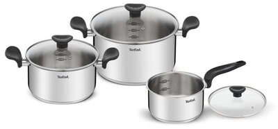 Tefal Набор посуды Tefal PRIMARY 6 предметов 16/20/24 см E3086S74 E3086S74