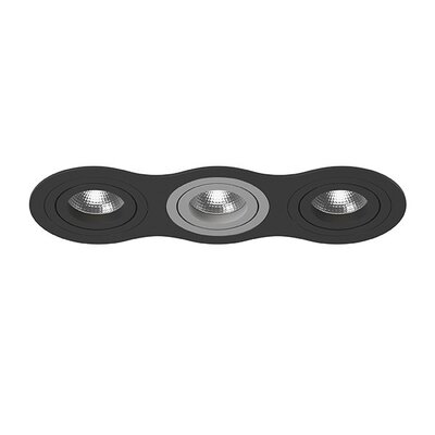Lightstar i637070907 Встраиваемый точечный светильник Intero 16 Triple Round Lightstar (комплект из 217637+217607+217609+217607) i637070907