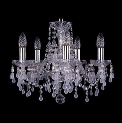 Bohemia Ivele Crystal Подвесная люстра Bohemia Ivele 1410/5/141/Ni/V0300 Bohemia Ivele Crystal 1410/5/141 Ni V0300 