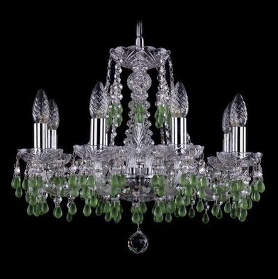 Bohemia Ivele Crystal Подвесная люстра Bohemia Ivele 1410/6/160/Ni/V5001 Bohemia Ivele Crystal 1410/6/160 Ni V5001