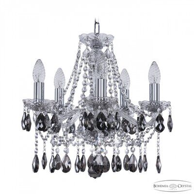 Bohemia Ivele Crystal Люстра подвесная Bohemia Ivele Crystal 1413/5/141 Ni K781 1413/5/141 Ni K781