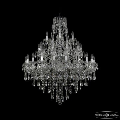 Bohemia Ivele Crystal Люстра подвесная Bohemia Ivele Crystal 1415/20+10+5/300/3d Ni 1415/20+10+5/300/3d Ni