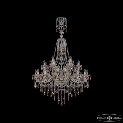 Bohemia Ivele Crystal Люстра подвесная Bohemia Ivele Crystal 1415/16+8+4/400/XL-185/2d G K777 1415/16+8+4/400/XL-185/2d G K777