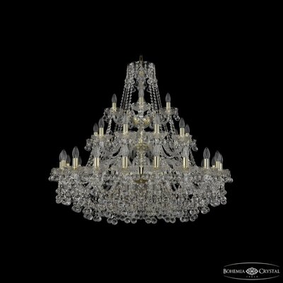 Bohemia Ivele Crystal Люстра подвесная Bohemia Ivele Crystal 1409/20+10+5/360/3d G 1409/20+10+5/360/3d G