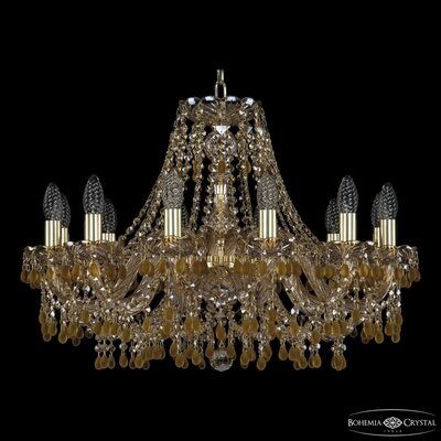 Bohemia Ivele Crystal Люстра подвесная Bohemia Ivele Crystal 1410/12/240 G V1003 M721 1410/12/240 G V1003 M721
