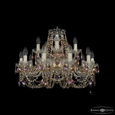 Bohemia Ivele Crystal Люстра подвесная Bohemia Ivele Crystal 1406/10+5/240 G R777 1406/10+5/240 G R777