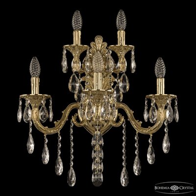 Bohemia Ivele Crystal Бра Bohemia Ivele Crystal 7101B16/3+2/210 B G 7101B16/3+2/210 B G
