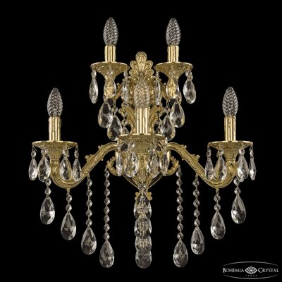 Bohemia Ivele Crystal Бра Bohemia Ivele Crystal 7102B16/3+2/210 B G 7102B16/3+2/210 B G