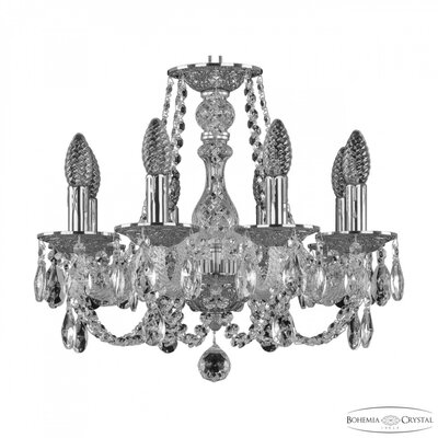 Bohemia Ivele Crystal Люстра подвесная Bohemia Ivele Crystal 1601/8/141 Ni 1601/8/141 Ni