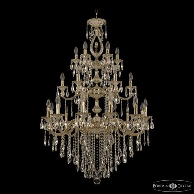 Bohemia Ivele Crystal Люстра подвесная Bohemia Ivele Crystal 72401/12+6+6/300/3d B GW FL3M 72401/12+6+6/300/3d B GW FL3M