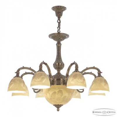 Bohemia Ivele Crystal Люстра подвесная Bohemia Ivele Crystal 72109P/8/210 Ni P1 D Angel 72109P/8/210 Ni P1 D Angel