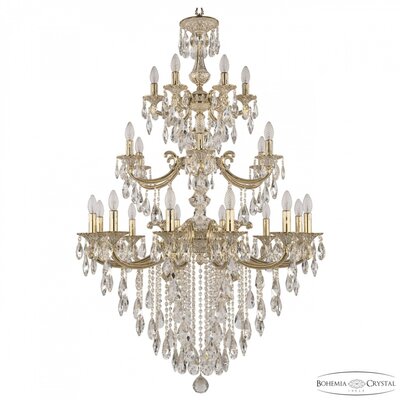 Bohemia Ivele Crystal Люстра подвесная Bohemia Ivele Crystal 72108/12+6+6/300/3d B GW 72108/12+6+6/300/3d B GW