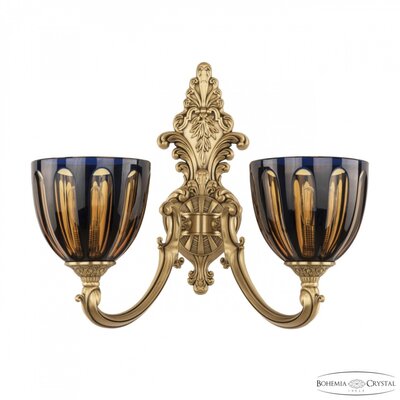 Bohemia Ivele Crystal Бра Bohemia Ivele Crystal 7209B15/2/175 FP P1 U Amber-Blue/H-1H 7209B15/2/175 FP P1 U Amber-Blue/H-1H