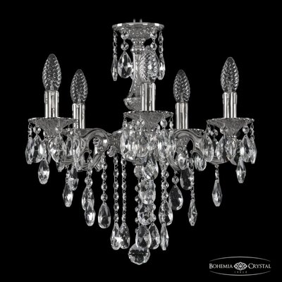 Bohemia Ivele Crystal Люстра подвесная Bohemia Ivele Crystal 72101/5/125 B Ni 72101/5/125 B Ni