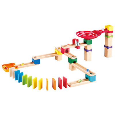 Hape Автотрек Hape Съезд шариков 50эл Игровой набор Съезд шариков с домино E1102_HP