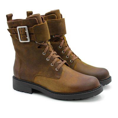Clarks Женские высокие ботинки Clarks, коричневые Orinoco2 Lace 26154600 