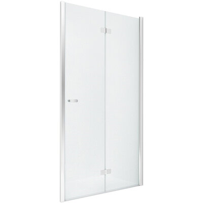New Trendy Душевая дверь New Trendy New Soleo Chrome 80 R D-0132A профиль Хром стекло прозрачное D-0132A