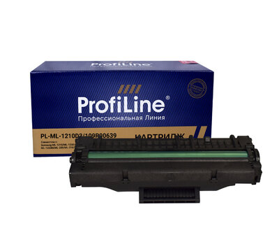 Profiline Картридж PL-ML-1210D3/109R00639 для принтеров Samsung ML-1210/ML-1250/ML-1430/ML-1010/ML-1020M/ML-1220M/ML-200/ML-210/Xerox Phaser 3110/3210 3000 копий ProfiLine PL-ML-1210/PL-ML-1210D3 