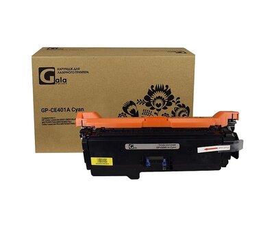 Galaprint Картридж GP-CE401A (№507A) для принтеров HP Color LaserJet M551/M551dn/M551n/M551xh/M575/M575dn/M575f/M575c/Color LaserJet Pro M570/M570dn/M570dw Cyan 6000 копий GalaPrint 