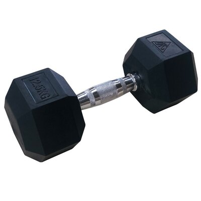 DFC Гантели DFC гексаг. обрезиненная пара 12.5кг DB001-12.5 DB001-12.5