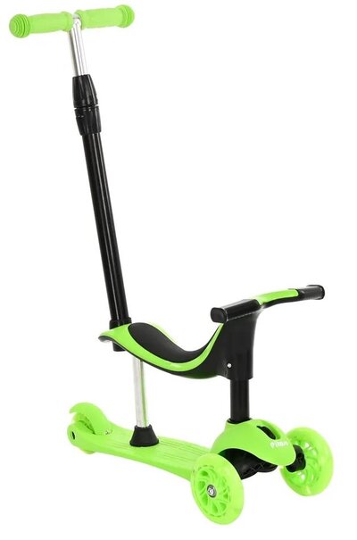 Умка Самокат трехколесный Pituso EC-M10, 3в1 (цвета в ассорт.) Умка EC-M10-Green