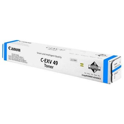 Canon Картридж Canon C-EXV49C для Canon iR ADV C3320 iR ADV C3320i iR ADV C3325i iR ADV C3330i 19000 Голубой 8525B002 C-EXV49C
