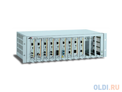 Allied Telesis Шасси Allied Telesis AT-MCR12 12slot media converter rackmount with redundant power option AT-MCR12-50