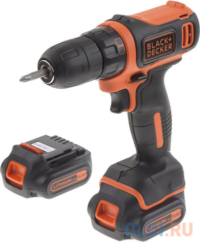 Black & Decker Аккумуляторная дрель-шуруповерт Black & Decker BDCDD12K1B-QW BDCDD12K1B-QW
