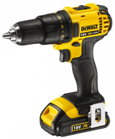 DeWalt Аккум.дрель DeWALT DCD780C2 18.0В 2x1.5Ач LiION 13мм 0-600/0-2000об/мин 60Нм в кейсе DCD780C2