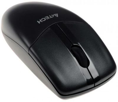 A4Tech Мышь беспроводная A4TECH G3-220N чёрный USB V-Track G3-220N черный оптическая (1000dpi) беспроводная USB для ноутбука (3but) G3-220N