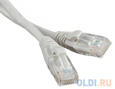LANMASTER Патч-корд Lanmaster 5E категории UTP серый 1.5м LAN-45-45-1.5-GY LAN-45-45-1.5-GY