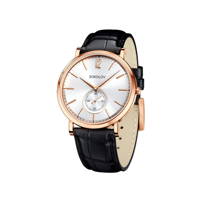 Sokolov Мужские золотые часы SOKOLOV 209.01.00.000.03.01.3