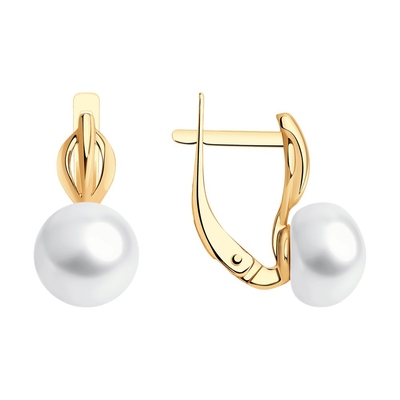 Sokolov Серьги SOKOLOV из золота с жемчугом 792327