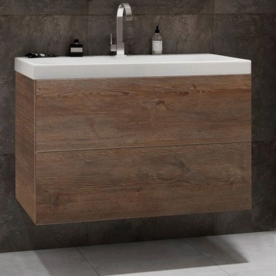 Art&Max Тумба для комплекта Art&Max Verona-Push 80 дуб баррик AM-Verona-Push-800-2C-SO-RB 