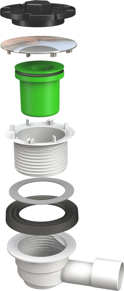 Bonomini Сифон для душевого лотка Bonomini 5280AB12B7WZ 