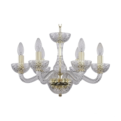 Bohemia Ivele Подвесная люстра Bohemia Ivele 1311/6/165 G Cl/Clear/M-1F 