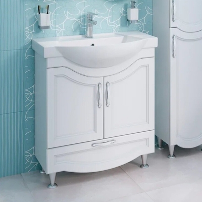 Runo Тумба для комплекта Runo Неаполь 75, напольная 00-00001034