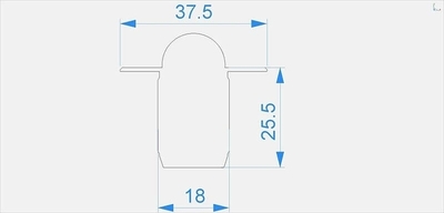 Deko-light Заглушка Deko-Light End Cap R-ET-03-10 Set 2 pcs 979700 