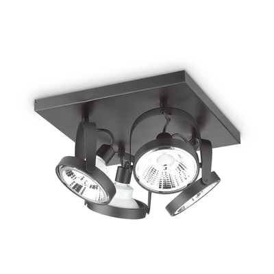 Ideal Lux Спот Ideal Lux Glim PL4 Square Nero 