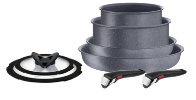 Tefal Набор посуды Tefal Ingenio Natural Force 8 предметов 16/20/22/26 L3969153 L3969153